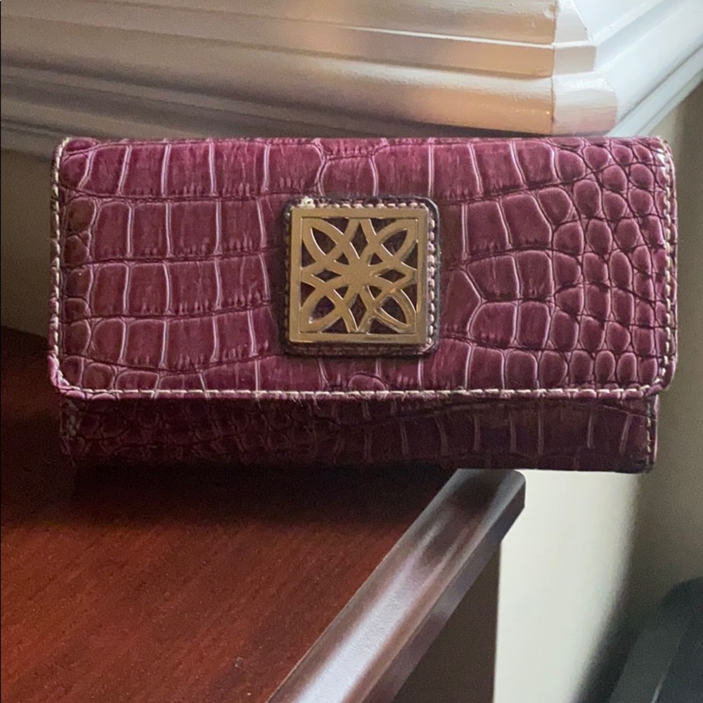 Pocketbook with checks space.